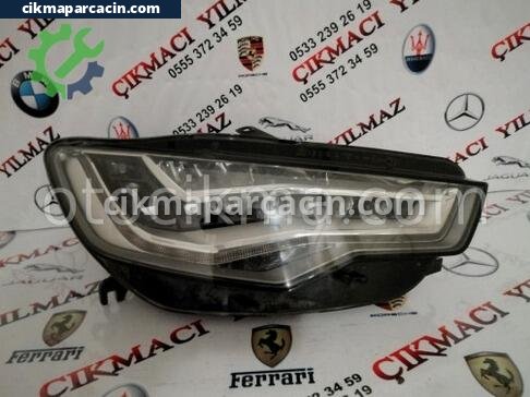 Audi A6 LED Far çıkma parça