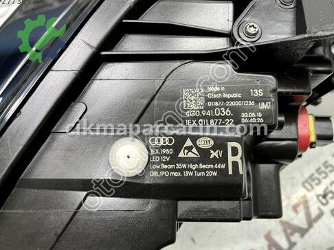 Audi A6 Matrix Far 4G0941036 çıkma parça