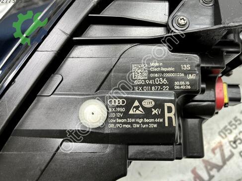 Audi A6 Matrix Far 4G0941036 çıkma parça