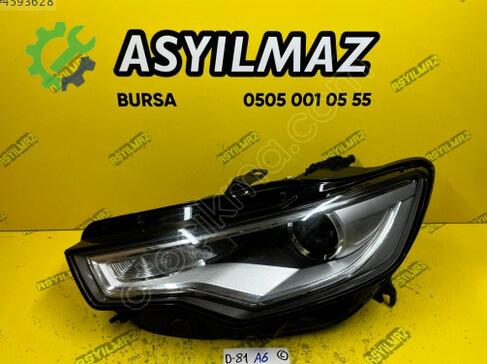 Audi A6 Sol Ön Far çıkma parça