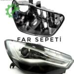 AUDİ A6 XENON SAĞ FAR KASASI SIFIR 2011-2014 UYUMLU