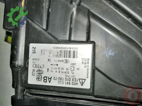 Audi A8 LED Far çıkma parça