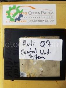 Audi Q7 4C2113A4I Control Unit System Hatasız Orjinal Çıkma