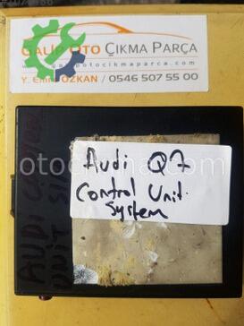 Audi Q7 Kontrol Ünitesi çıkma parça