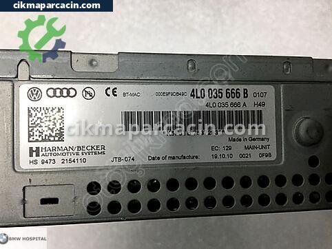 Audi Q7 Cd - Çalar çıkma parça