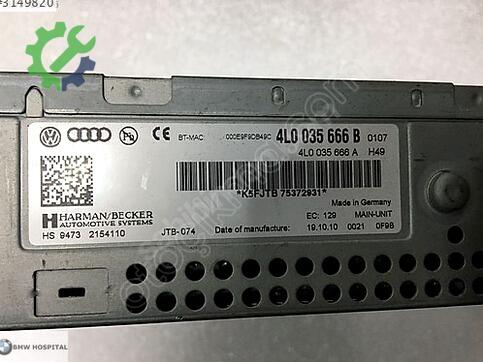Audi Q7 Cd - Çalar çıkma parça