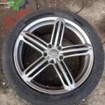 audi Q7 sline jant takımı lastikler yüzde 80