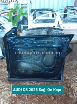 Audi Q8 Sağ Ön Kapı çıkma parça