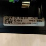 B8 KLİMA KONTROL PANELİ ÇERÇEVESİ ÇIKMA ORİJİNAL 3G1863041JP