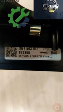 Volkswagen Passat Kalorifer Kontrol Paneli 3G1863041JP9 çıkma parça
