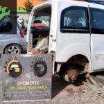 Berlingo 3 Sağ Arka Çamurluk Çıkma Orjinal