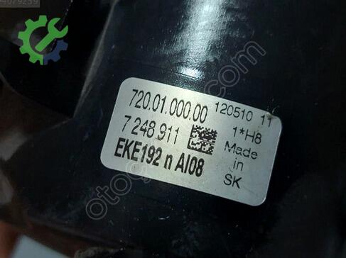 BMW 1 Serisi Sis Farı 7248912 çıkma parça