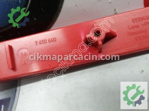 BMW 1 Serisi Tampon Reflektörü 7450640 çıkma parça