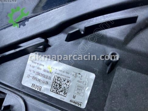 BMW 2 Serisi Sağ Ön Far 63119478450-07 çıkma parça