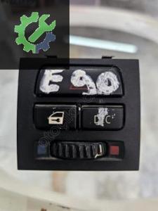 bmw 3 kasa e90 Dörtlü flaşör butonu çıkma orjinal 6.945.652-01