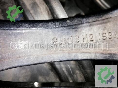 BMW 3 Serisi Çelik Jant çıkma parça