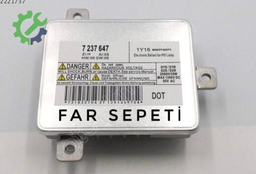 BMW 3 Serisi Far Beyni çıkma parça
