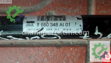 BMW 3 Serisi Arka Aks çıkma parça