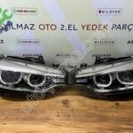 BMW 4 SERİSİ F32 SAĞ VE SOL TAKIM FAR ORJİNAL ARAÇTAN SÖKME