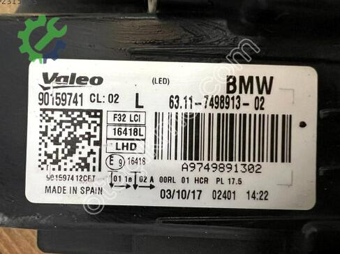 BMW 4 Serisi LED Far çıkma parça