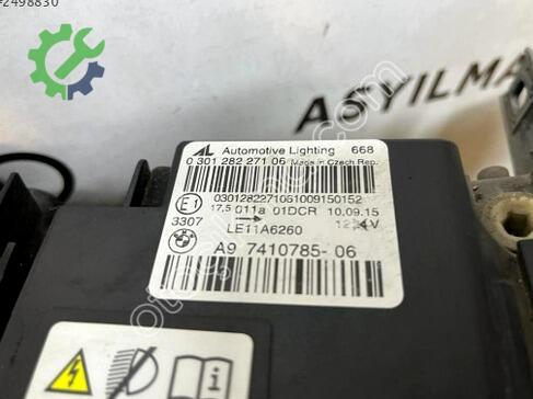 BMW 4 Serisi Xenon Far 63117377843 çıkma parça