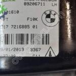 BMW 5 KASA F10 ÖN SOL SİS AYAKLAR KIRIK