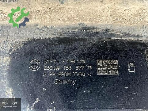 BMW 5 Serisi Sol Marşpiyel Sacı çıkma parça