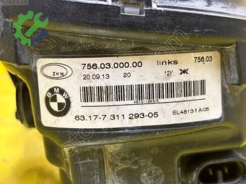 BMW 5 Serisi Sol Sis Farı 63177311294 çıkma parça
