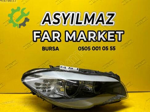 BMW 5 Serisi Sağ Ön Far çıkma parça