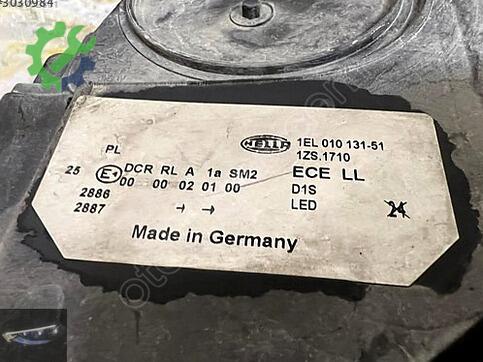 BMW 5 Serisi Sol Ön Far 63117271911 çıkma parça