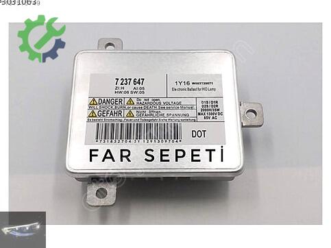 BMW 5 Serisi Far 2009-2013 çıkma parça