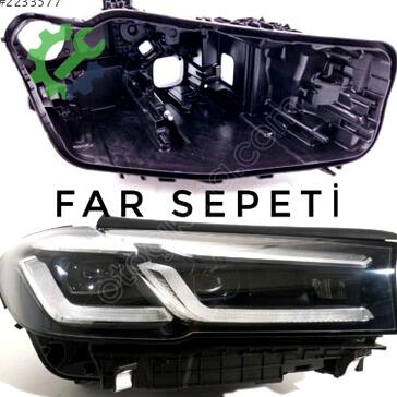 BMW 5 Serisi LED Far çıkma parça