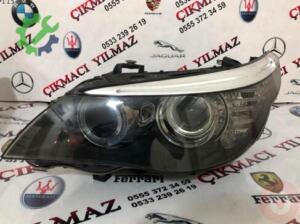 Bmw 5serisi e60 sol far lci 5 serisi e 60 çıkma parça