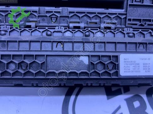 BMW 5 Serisi Klima Kontrol Paneli 6411683443502 çıkma parça