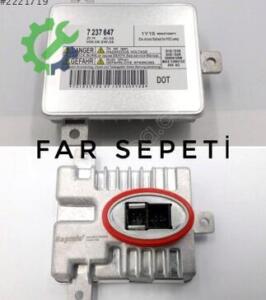 BMW 7 SERİSİ F01 XENON FAR BEYNİ SIFIR OEM:63117237647