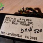 1996 BMW 5 Serisi Klima Kontrol Paneli Çıkma Parça Ankara