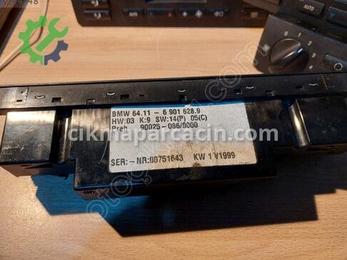 1999 BMW 5 Serisi Klima Kontrol Paneli Çıkma Parça Ankara