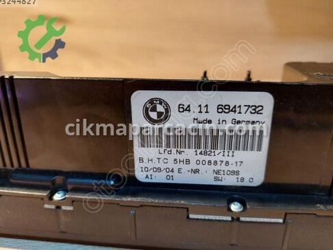 BMW 3 Serisi Klima Kontrol Paneli 6941732 çıkma parça