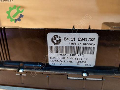 BMW 3 Serisi Klima Kontrol Paneli 6941732 çıkma parça