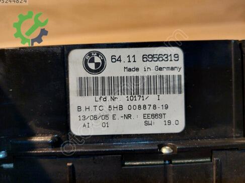 BMW 3 Serisi Klima Kontrol Paneli 6956319 çıkma parça