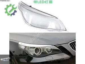 BMW E60 KAŞLI SAĞ FAR CAMI SIFIR 2004-2010