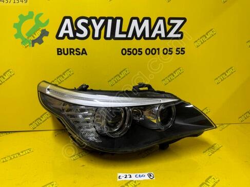 BMW 5 Serisi Sağ Ön Far çıkma parça