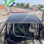 BMW E60 SANRUFLU KESME TAVAN SİYAH HATASIZ