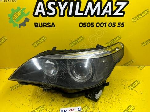 BMW 5 Serisi Sol Ön Far çıkma parça