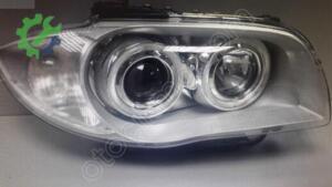 BMW E87 1 KASA ZENON MERCEKLİ SOL FAR VE TÜM ÇIKMA