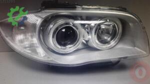 BMW E87 1 KASA ZENON MERCEKLİ SOL FAR VE TÜM ÇIKMA PARÇALAR