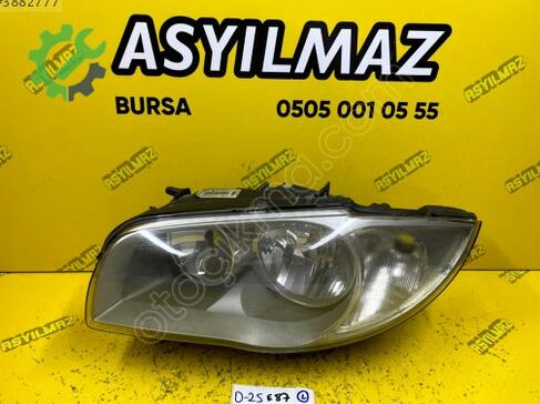 BMW 1 Serisi Sol Ön Far çıkma parça