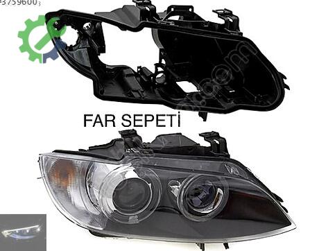BMW 3 Serisi Sağ Far Kasası çıkma parça