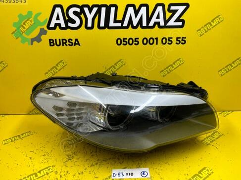BMW 5 Serisi Sağ Ön Far çıkma parça