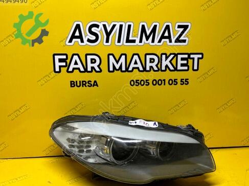 BMW 5 Serisi Sağ Ön Far çıkma parça